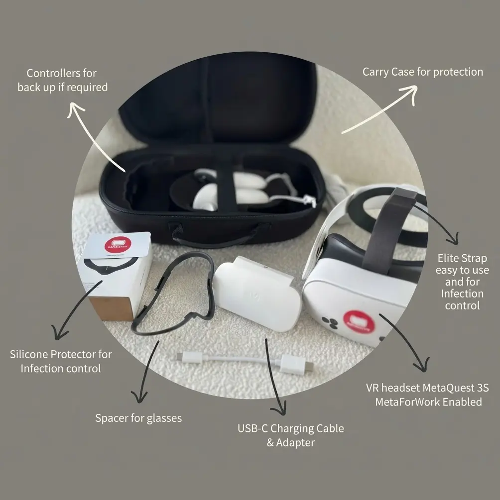 PatientVR PRO hardware kit