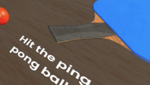 Interact Objects - Hit the Ping Pong Ball